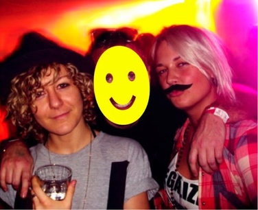 womso with Desolat's tINI @ her first gig in London at the legendary Retox in Sosho